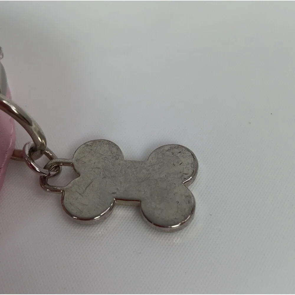 Build a Bear Pink Blue Snowflake Cape Silver Sparkle Bonus Collar Bone Tag